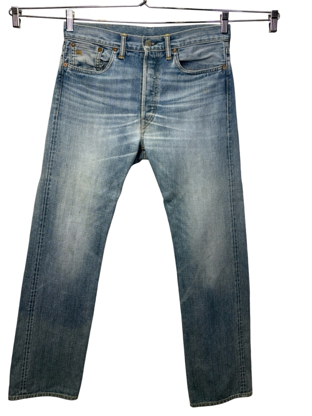 RRL Double RL Straight Fit Dylan Denim 31x32 Made In USA